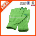 Printing winter knit thinsulate touch glove